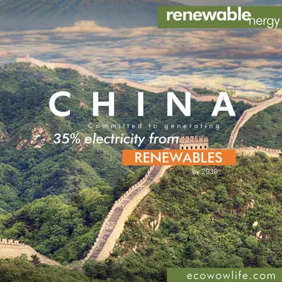 Renewable Energy Goal Of China