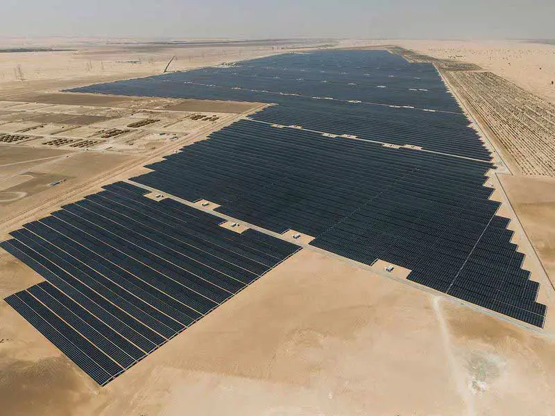 Abu Dhabi Solar Plant