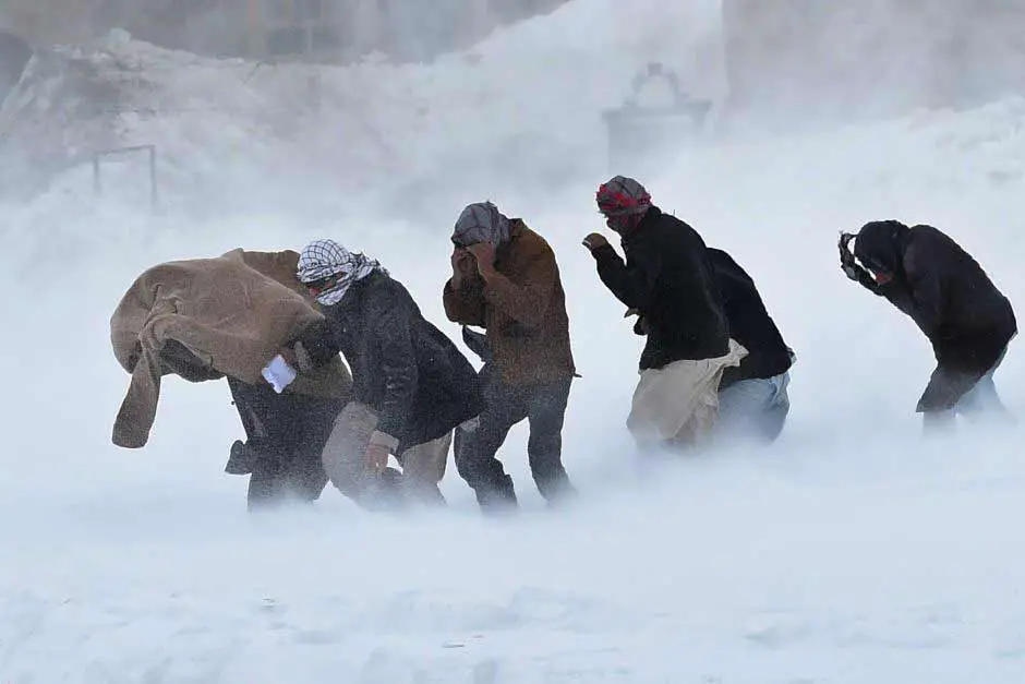 Top Natural disasters-Afghanistan-Blizzard-2008