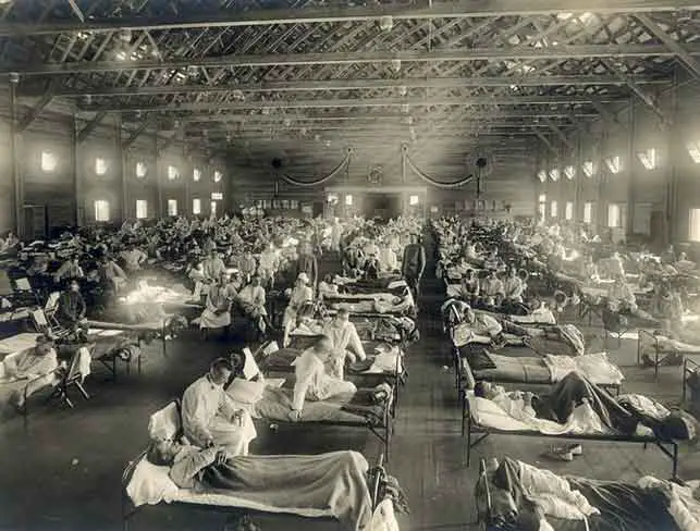 Spanish Flu pandemic image