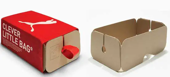 Examples of Biodegradable Packaging-PUMA- Little Cleaver Bag 