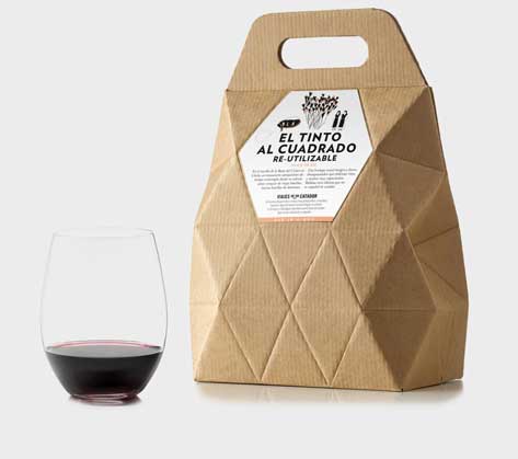 Examples of Biodegradable Packaging nut creative wine box 