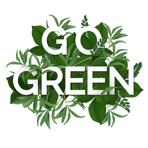 What is the meaning of Go Green