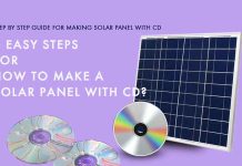 how to make a solar panel with cd