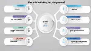 What is the best battery for a solar generator?