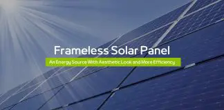 Frameless Solar Panel